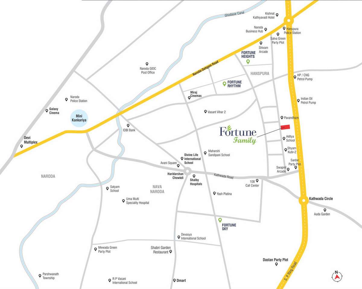  fortune-family Location Plan