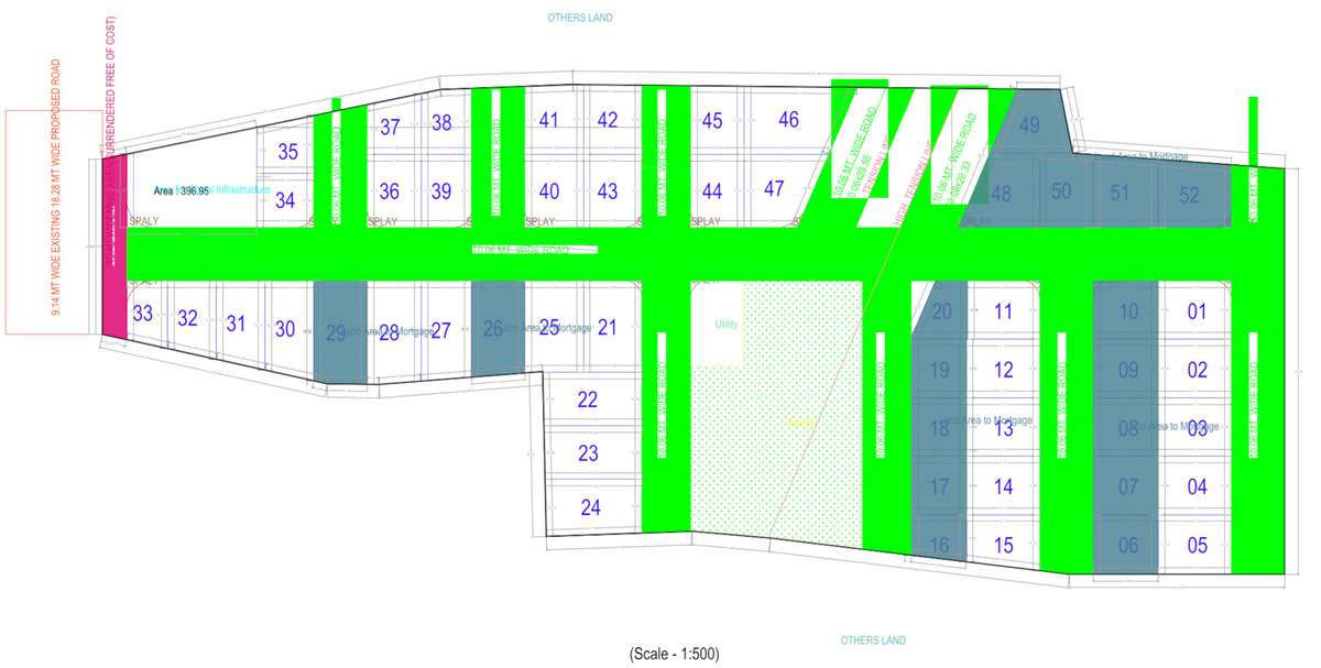  sai-spoorthy-colony-phase-1 Layout Plan