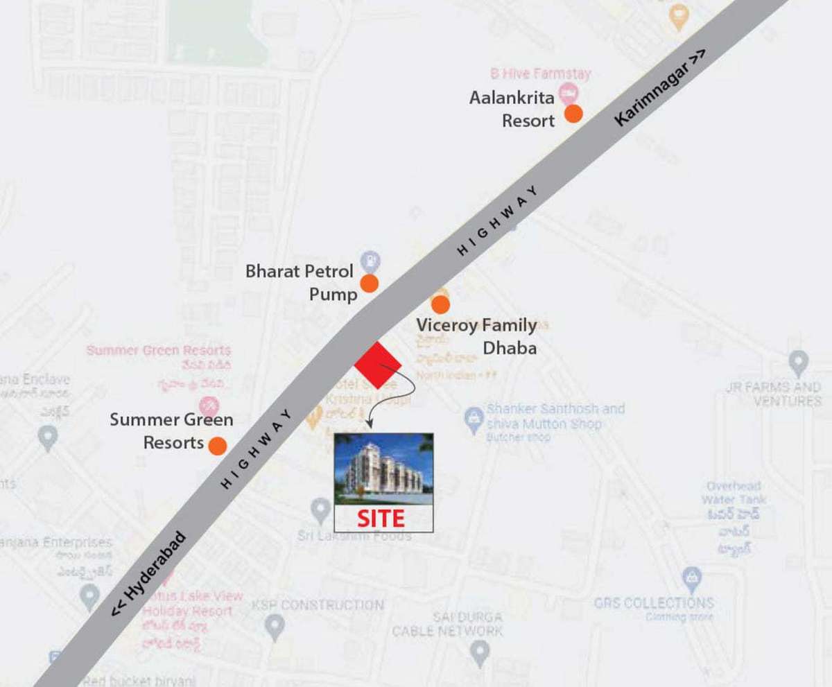  r-k-towers Location Plan