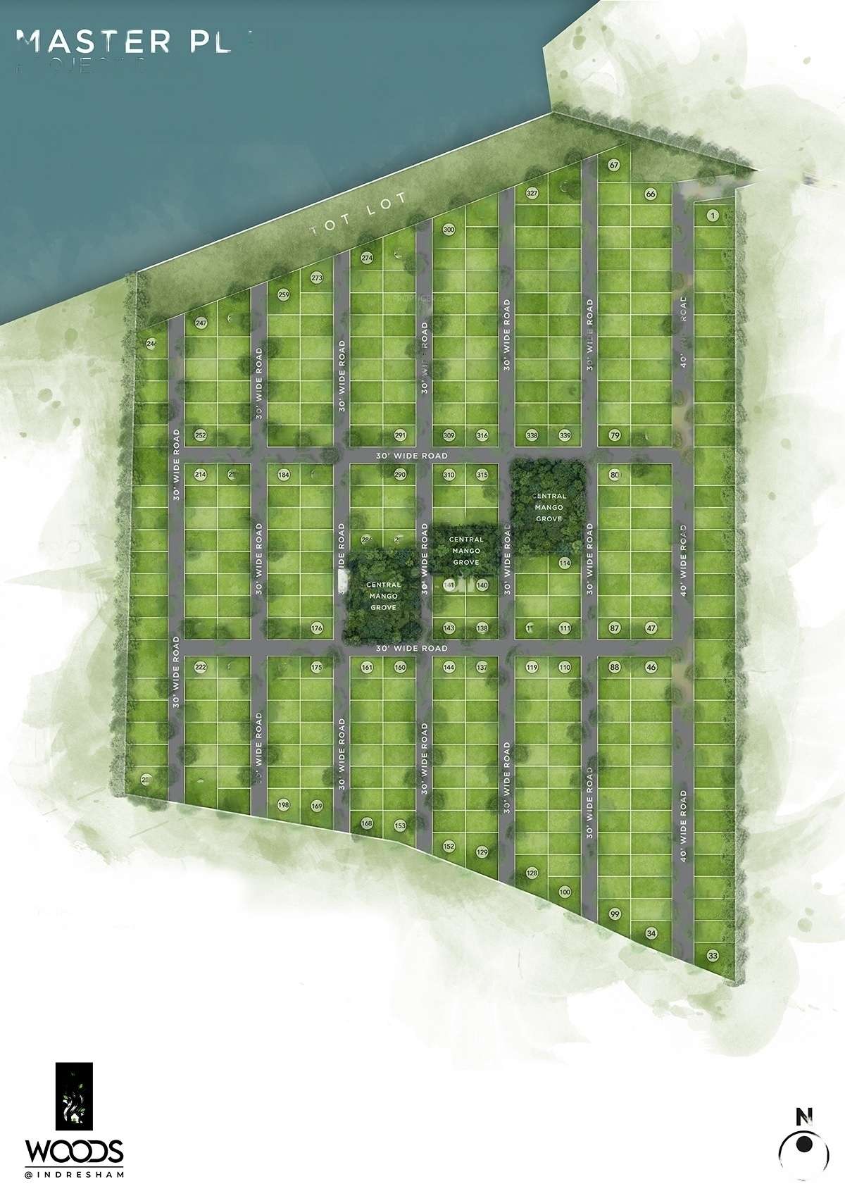  priyadarshini-woods-at-indresham Layout Plan