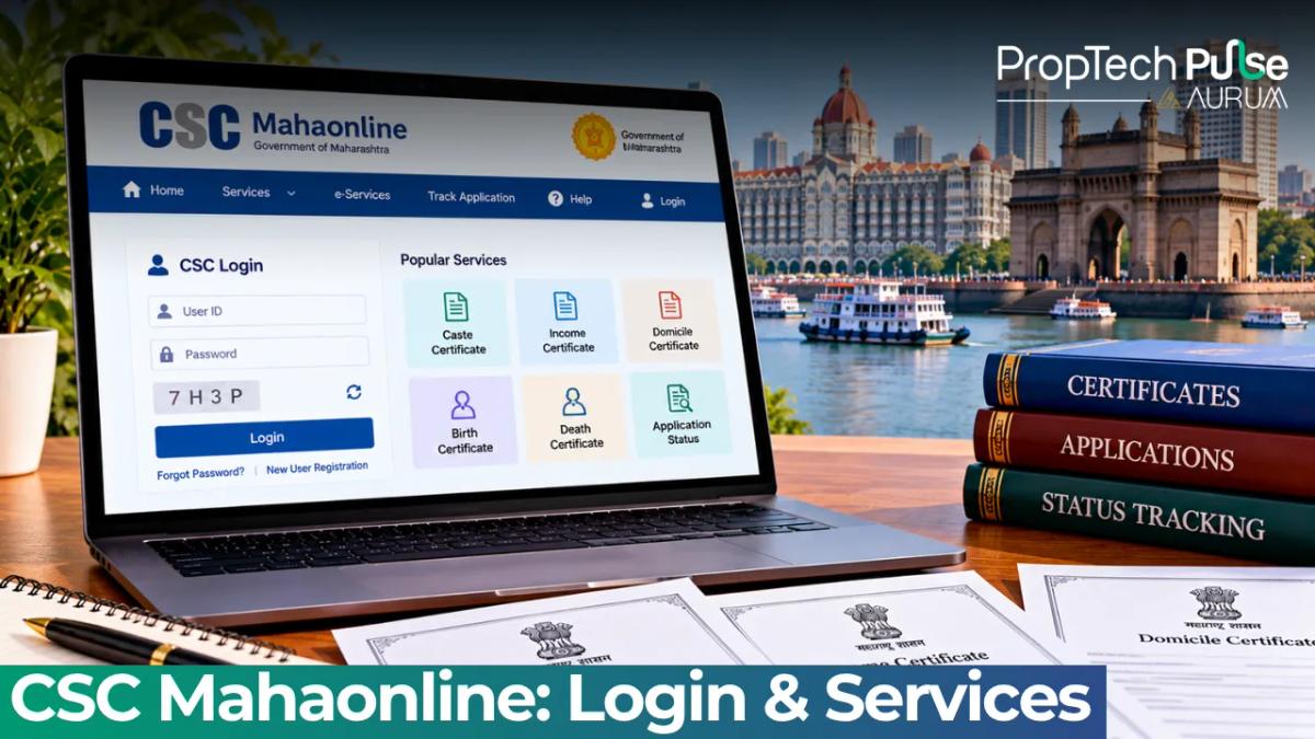 CSC Mahaonline Login 2026: Services, Certificates & Tracking