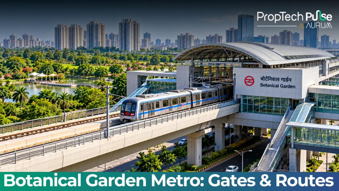 Botanical Garden Metro Station Noida: Gates, Routes & Links
