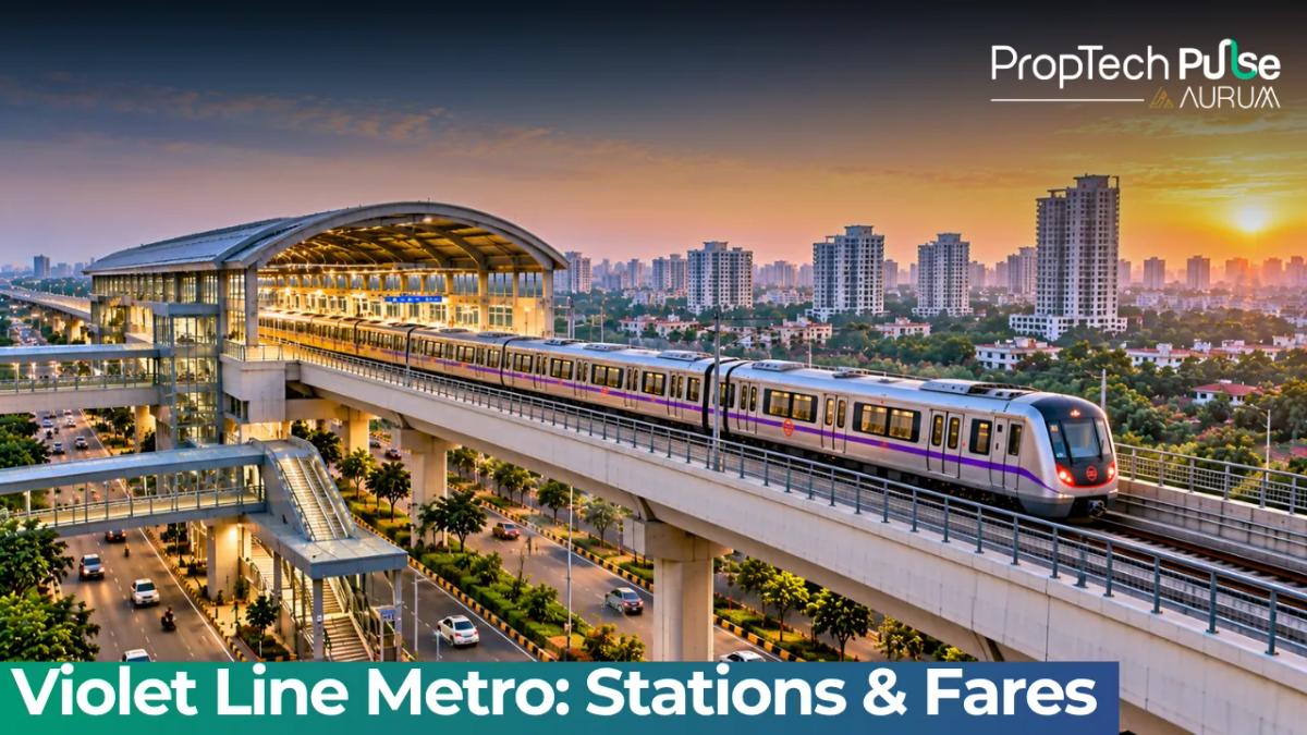 Delhi Metro Violet Line: Stations, Fares & Timings 2026