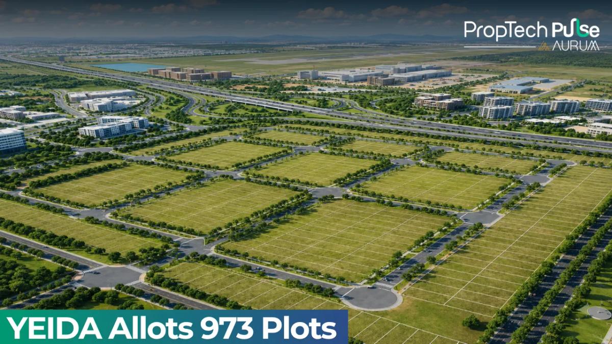 YEIDA Allots 973 Residential Plots Near Noida International Airport