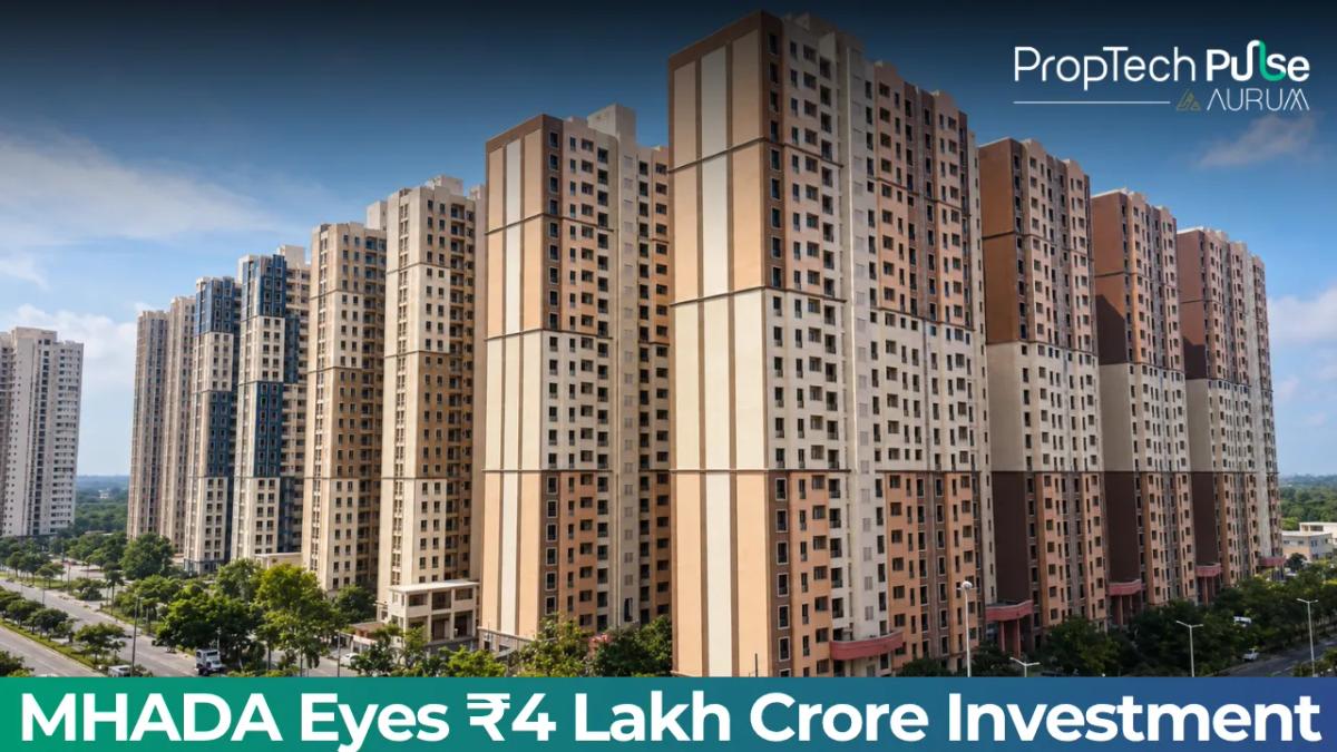 MHADA Redevelopment May Attract ₹4 Lakh Cr Investment