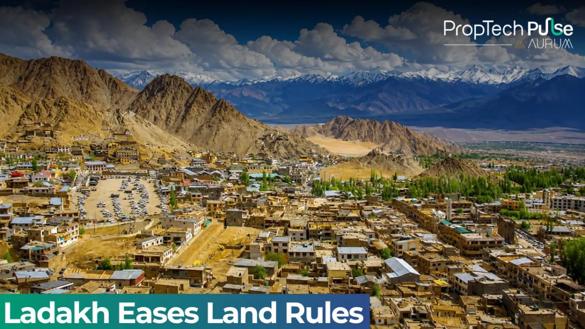 Ladakh Eases Land-Use Rules for Plots Up to Two Kanals