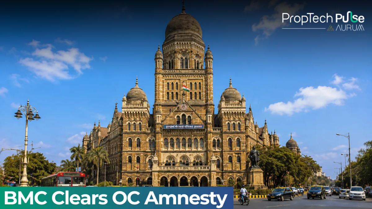 BMC Approves OC Amnesty Scheme for Pre-2016 Buildings