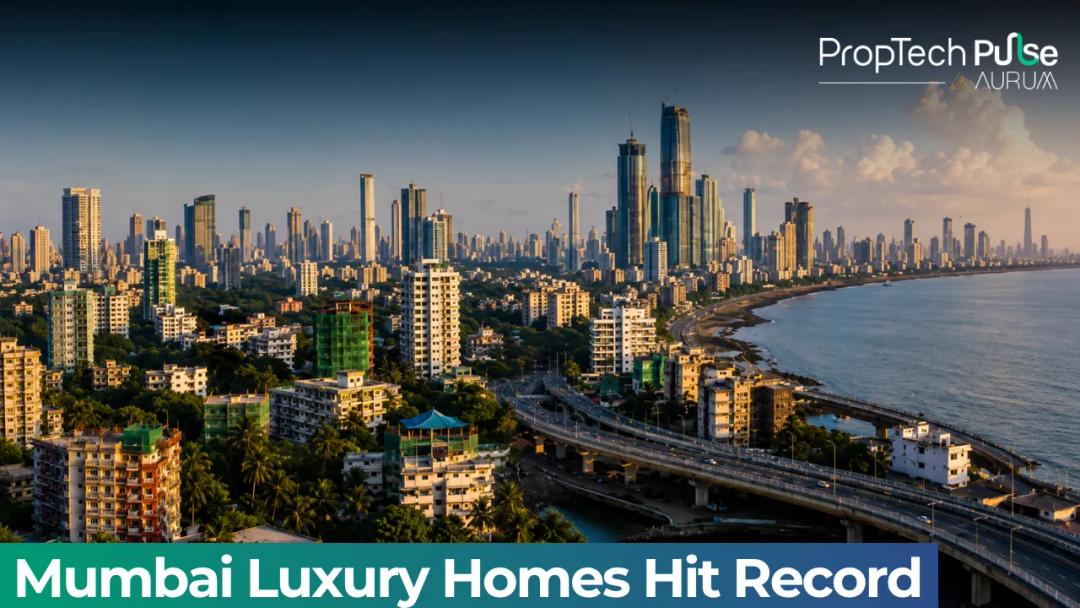 Mumbai Luxury Homes Hit Record High