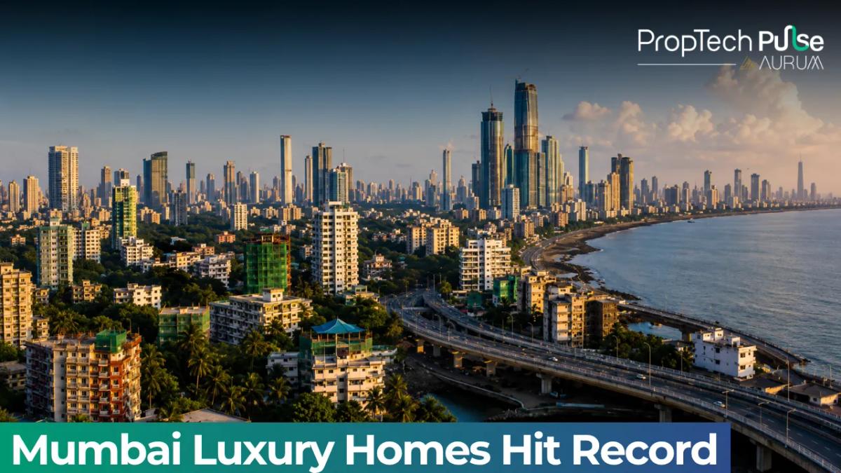 Mumbai Luxury Homes Hit Record High