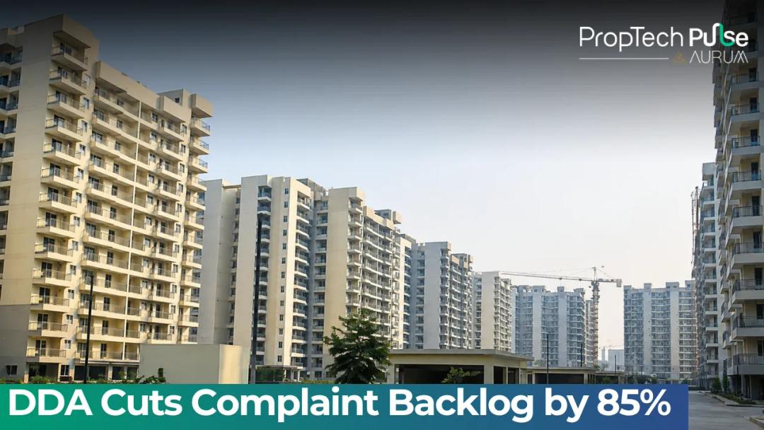 DDA Cuts Complaint Backlog