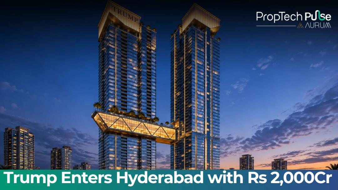 Trump Towers Hyderabad luxury residential project in Kokapet with two 65-storey towers