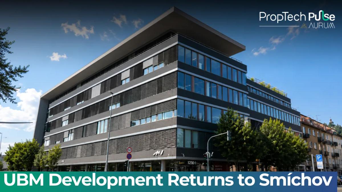 UBM Development Prague office relocation Smíchov Rezidence Na Plzeňce