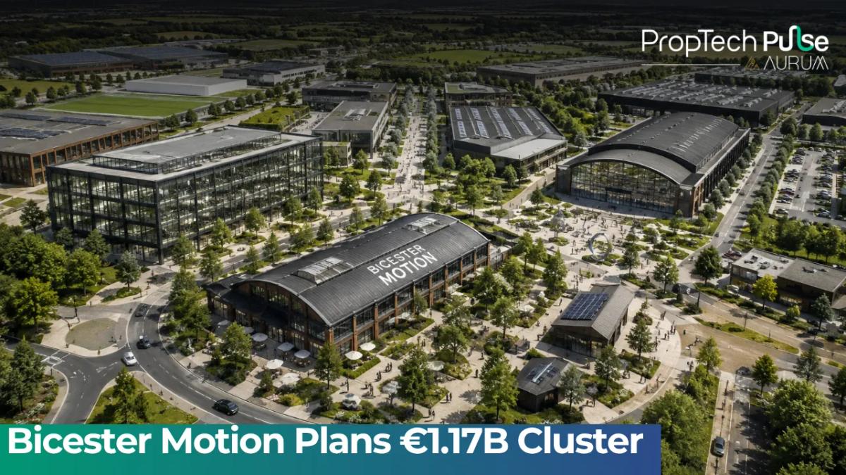 Bicester Motion €1.17bn mobility innovation campus Oxfordshire planning application