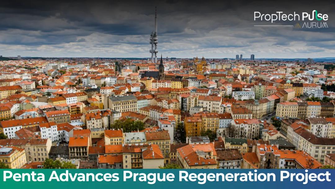 Penta Real Estate Bubny Prague urban regeneration 250000 sqm mixed-use district