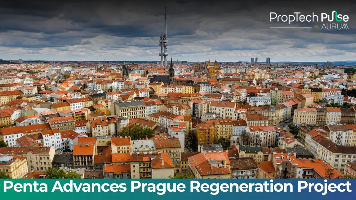 Penta Real Estate Bubny Prague urban regeneration 250000 sqm mixed-use district