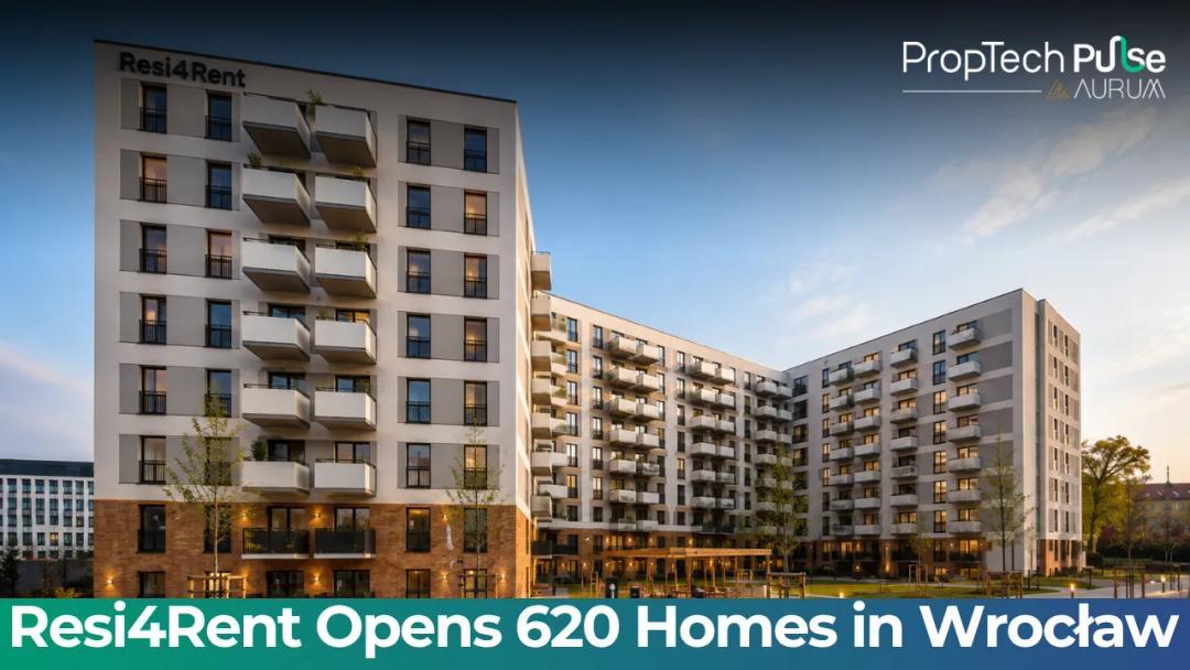 Resi4Rent Wrocław Bardzka 620-unit build-to-rent subscription apartments Poland