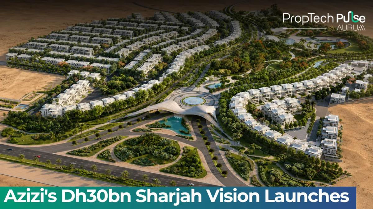 Azizi Florence Sharjah Dh30 billion masterplan 10630 homes Central Park pre-launch 2026