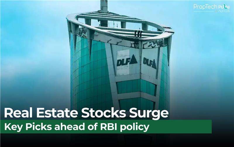 Top 5 Real Estate Stocks Poised for Growth Ahead of RBI Policy