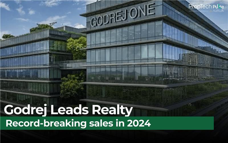 A Landmark Year: Godrej Properties Leads Real Estate Sales in 2024