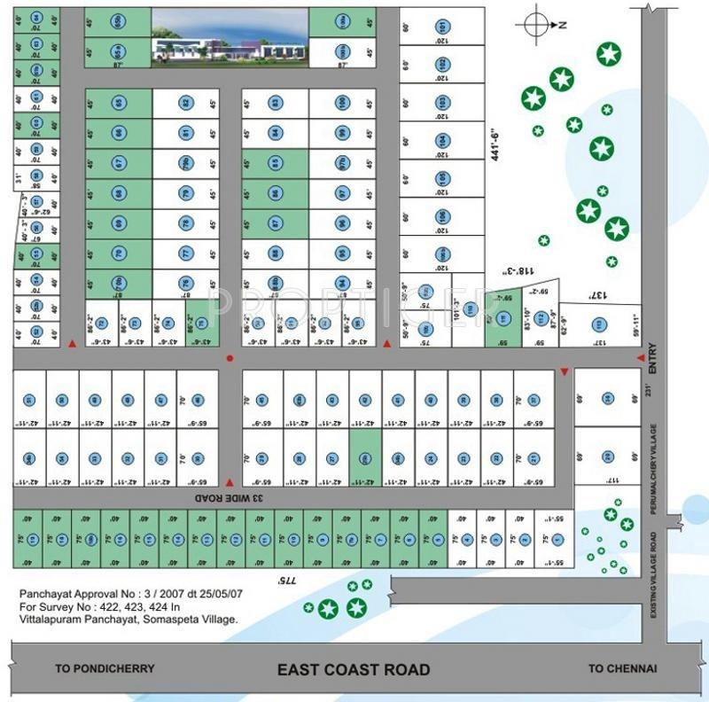 Images for Layout Plan of Pristine Golden Reviera