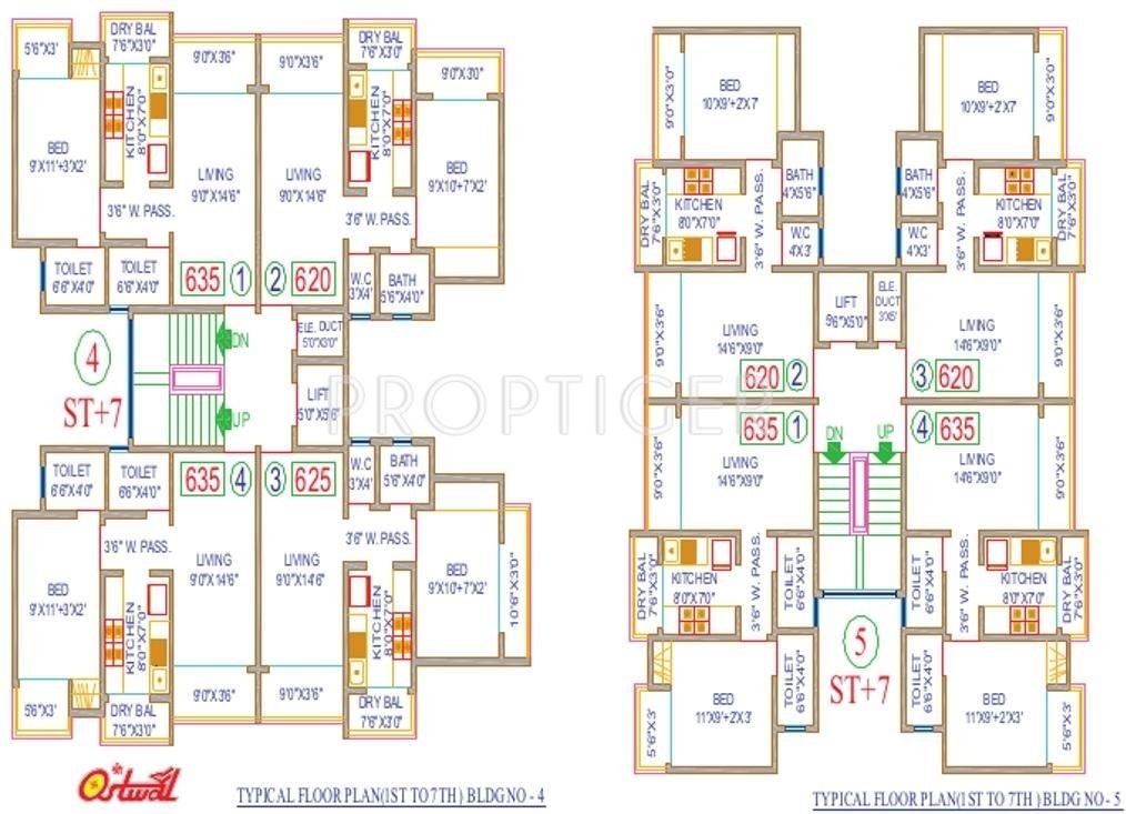 Images for Cluster Plan of Ostwal Ostwal Height