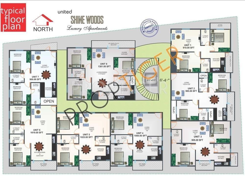 Images for Master Plan of Nummus United Shine Woods