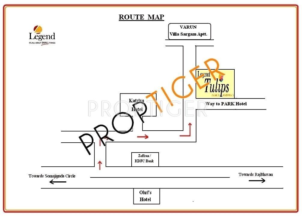 Images for Location Plan of Legend Tulips
