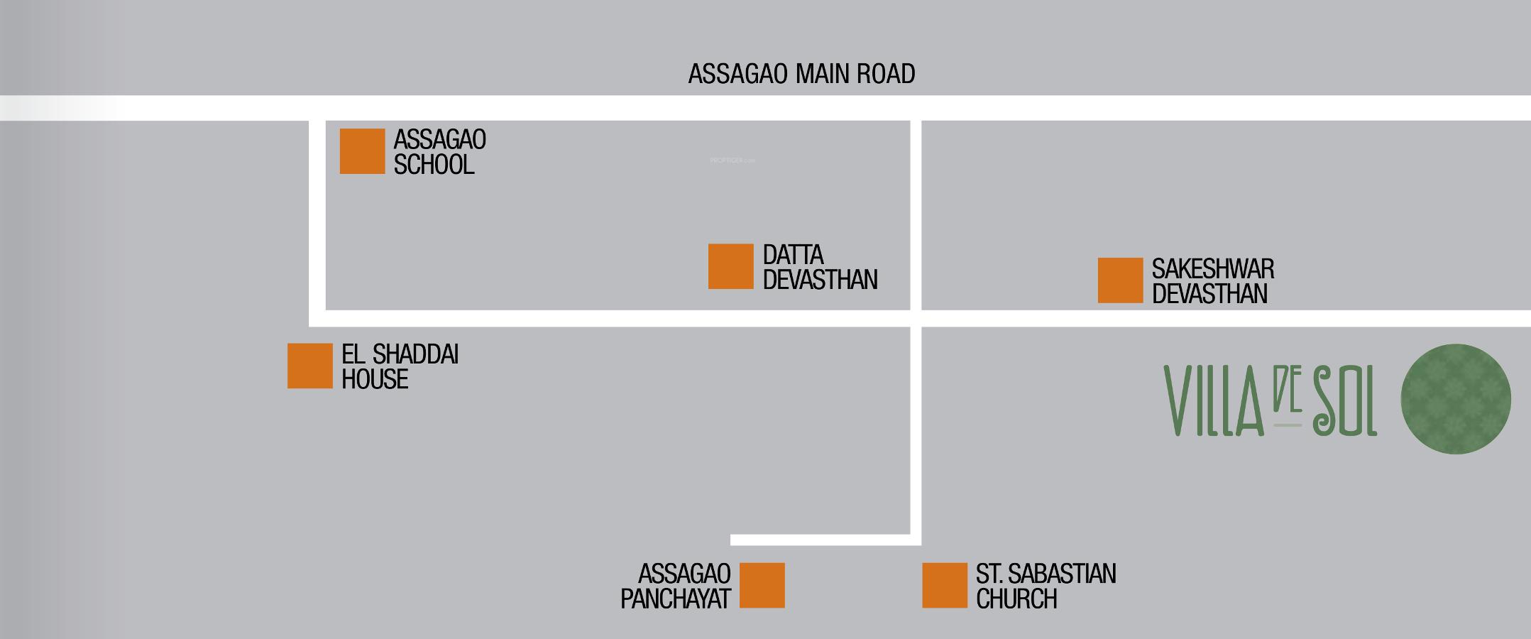 Images for Location Plan of R Square Villa De Sol