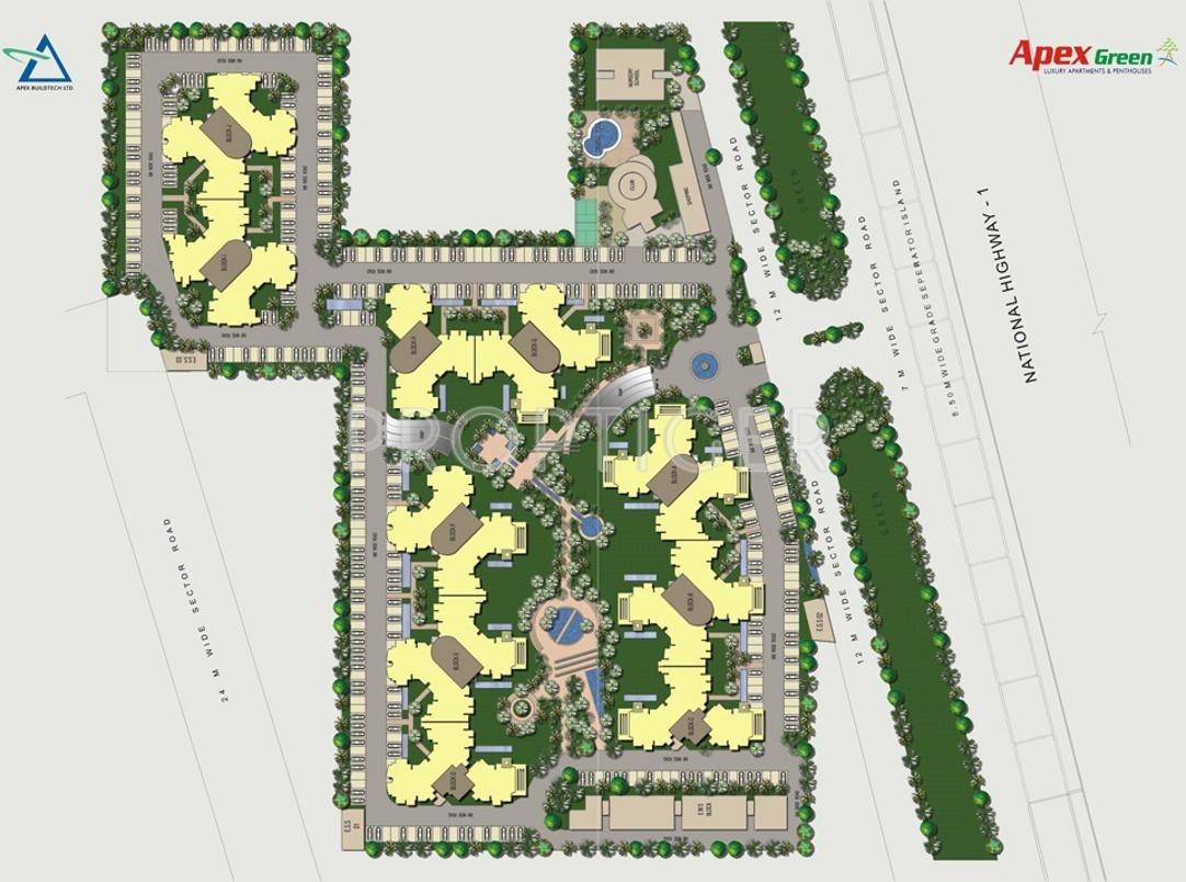 Images for Site Plan of Apex Apex Green