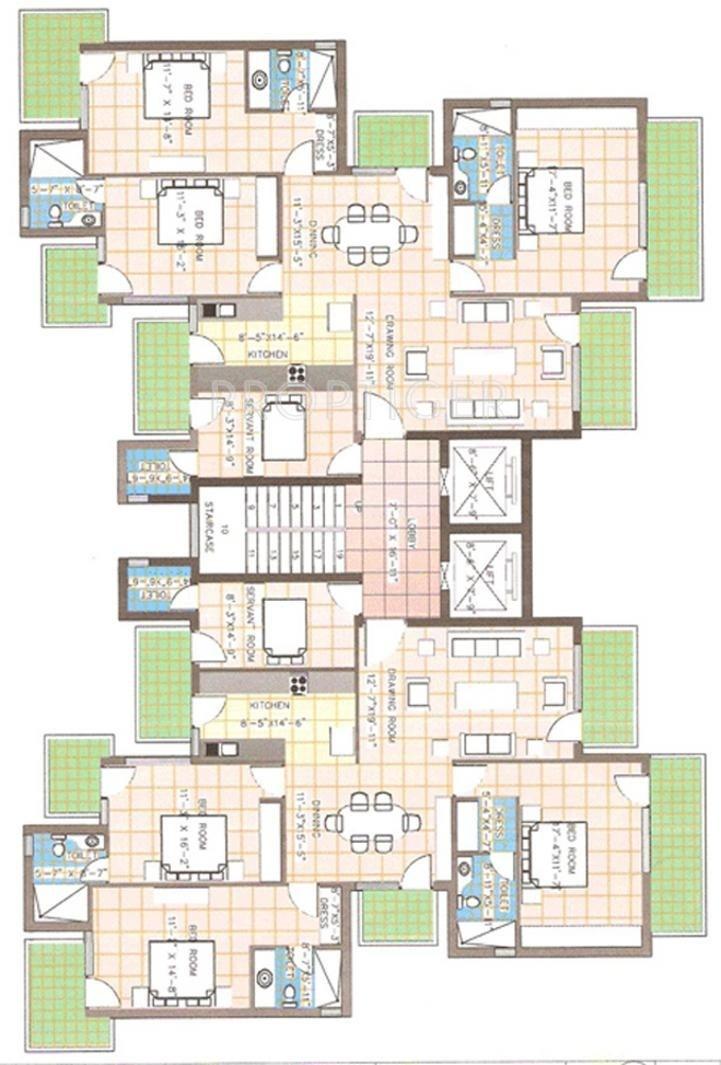 Images for Cluster Plan of Kwality Kwality Imperial Court