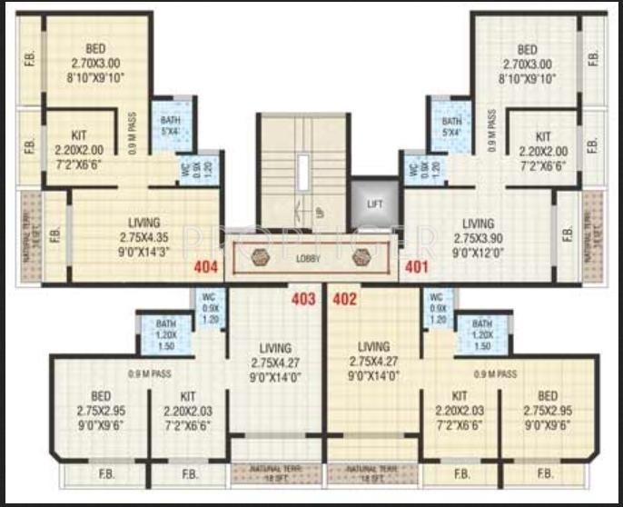 Images for Cluster Plan of 5P Group Gokul Corner