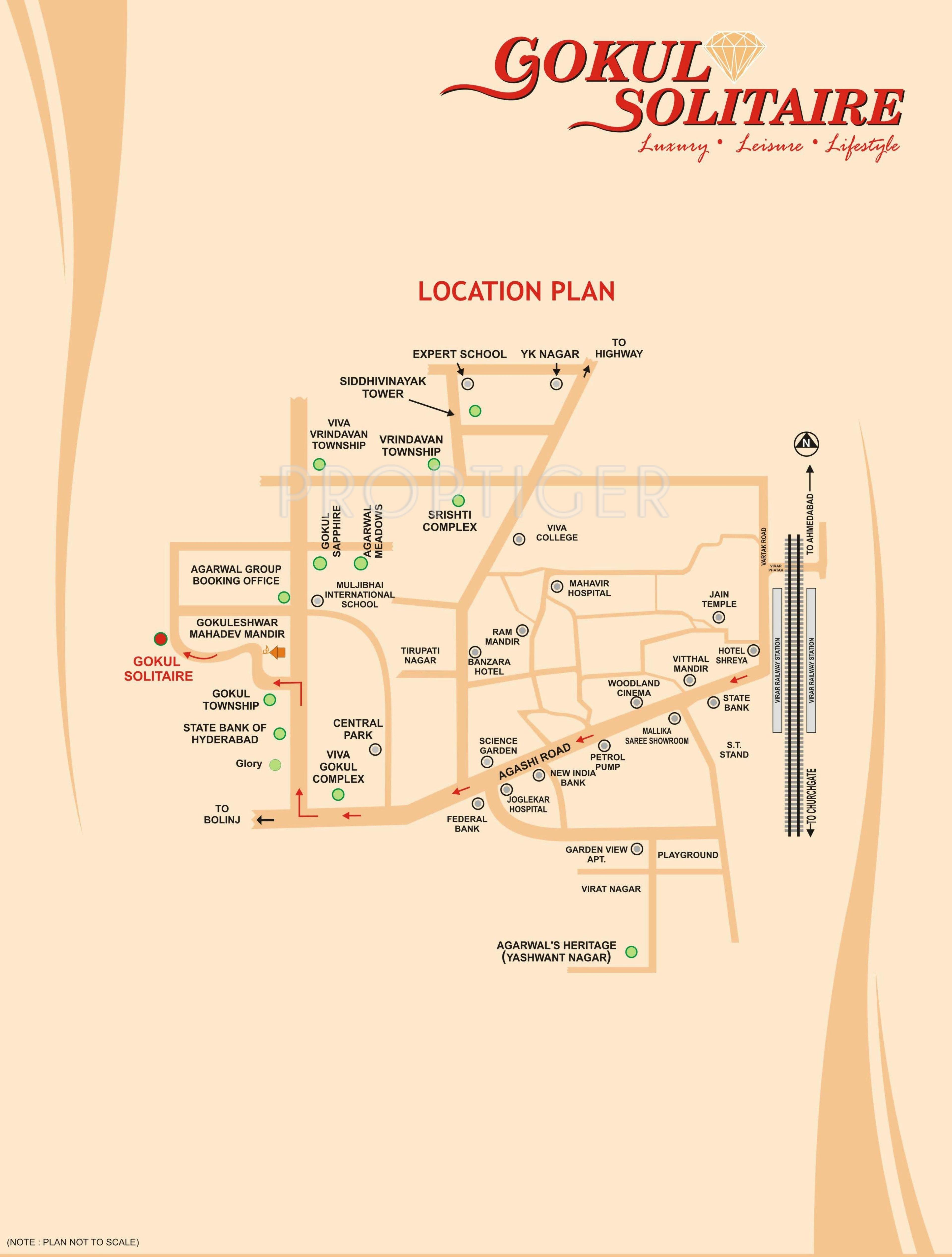 Images for Location Plan of Agarwal Gokul Solitaire