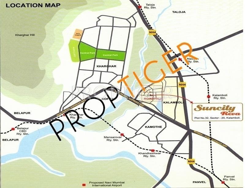 Mega Fortune Suncity Reva Location Plan