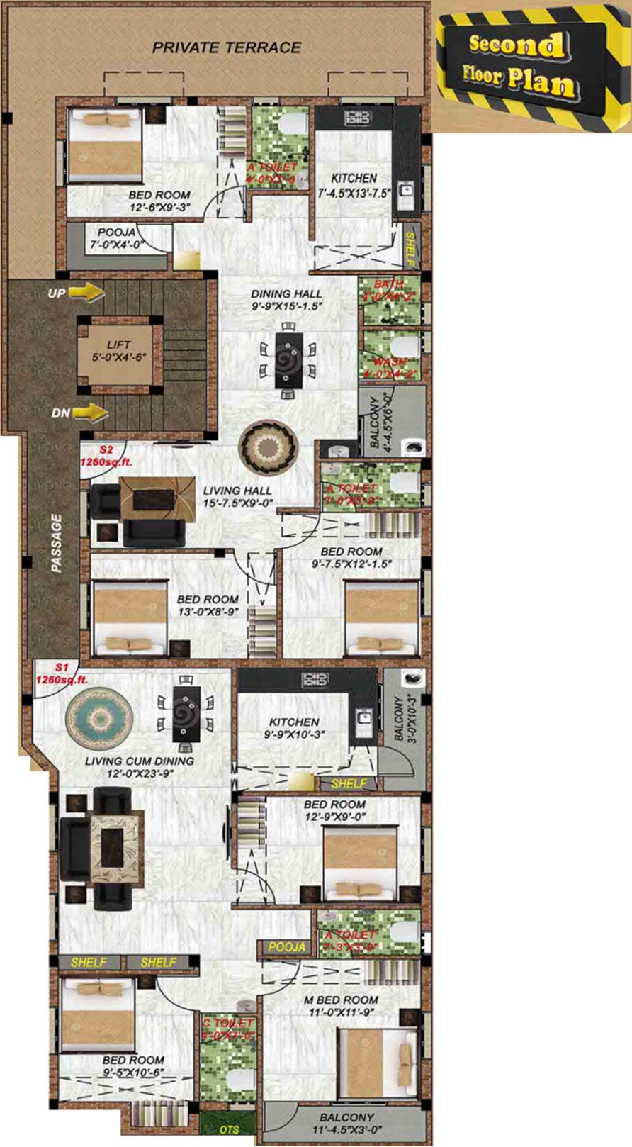 Images for Cluster Plan of Shree Yogaranga