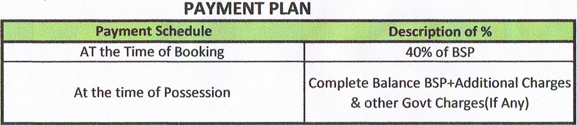 Images for Payment Plan of MGI Sanskar Residency Plots