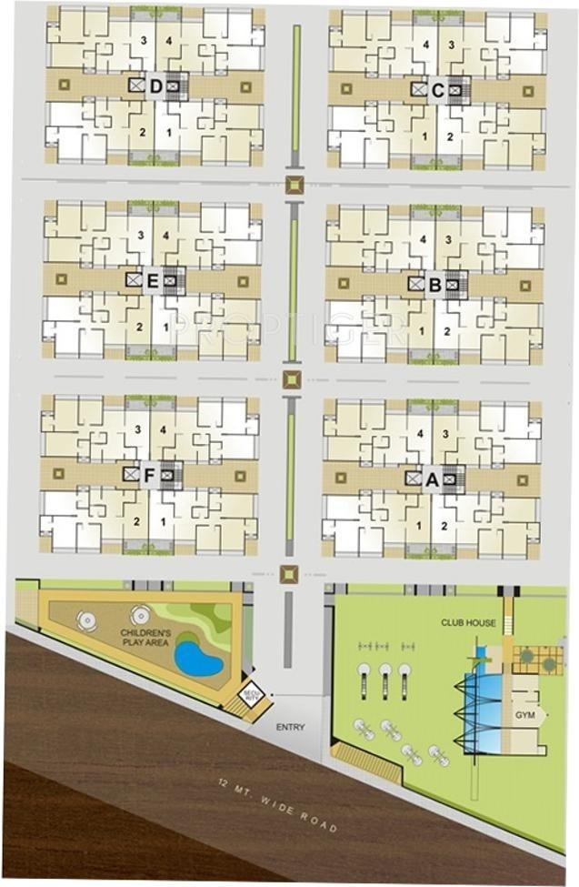 Images for Master Plan of Sheetal Infrastructure Vedika Habitat