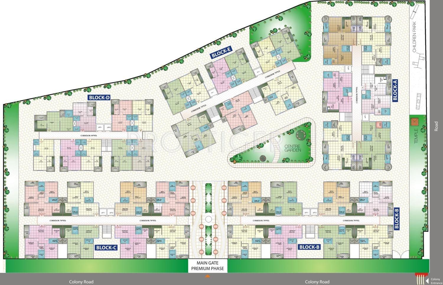 Images for Layout Plan of  Premium Phase