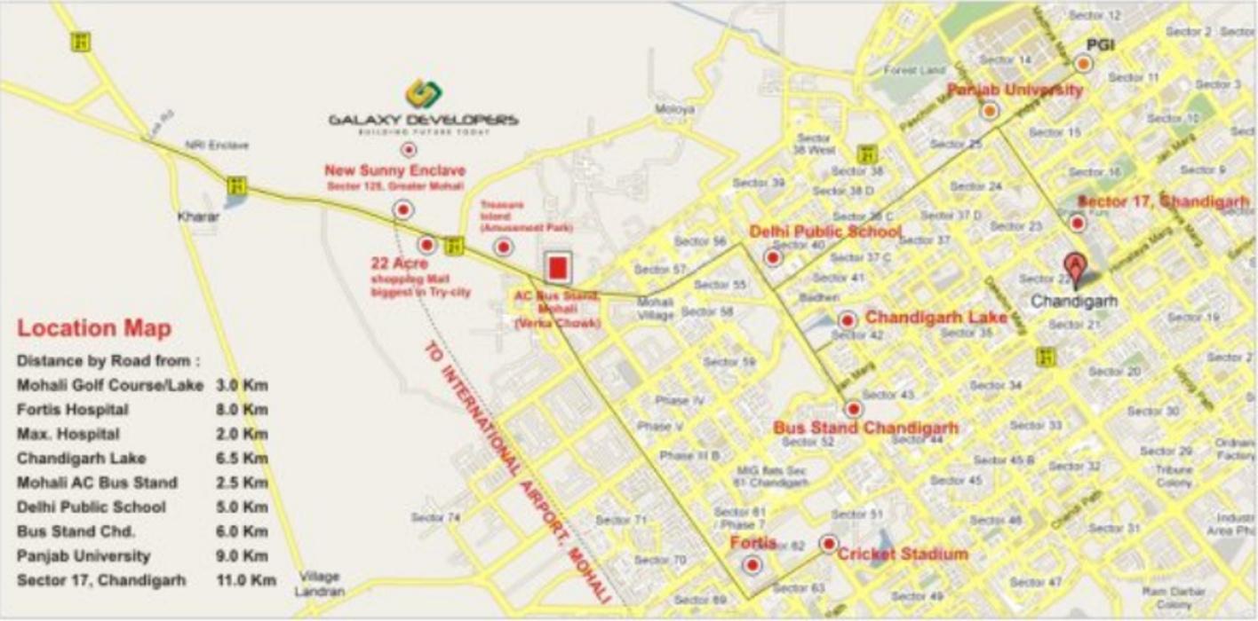 Images for Location Plan of Galaxy Palm 25