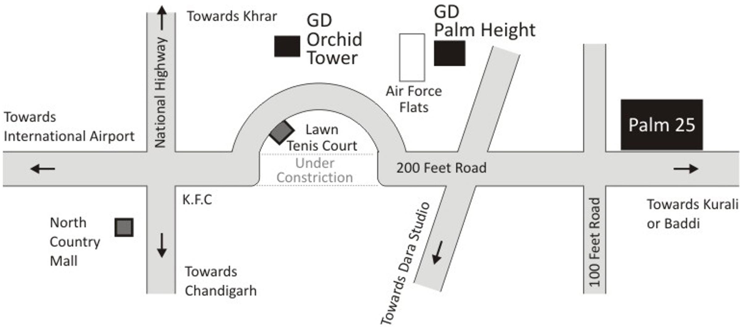 Images for Location Plan of Galaxy Palm 25
