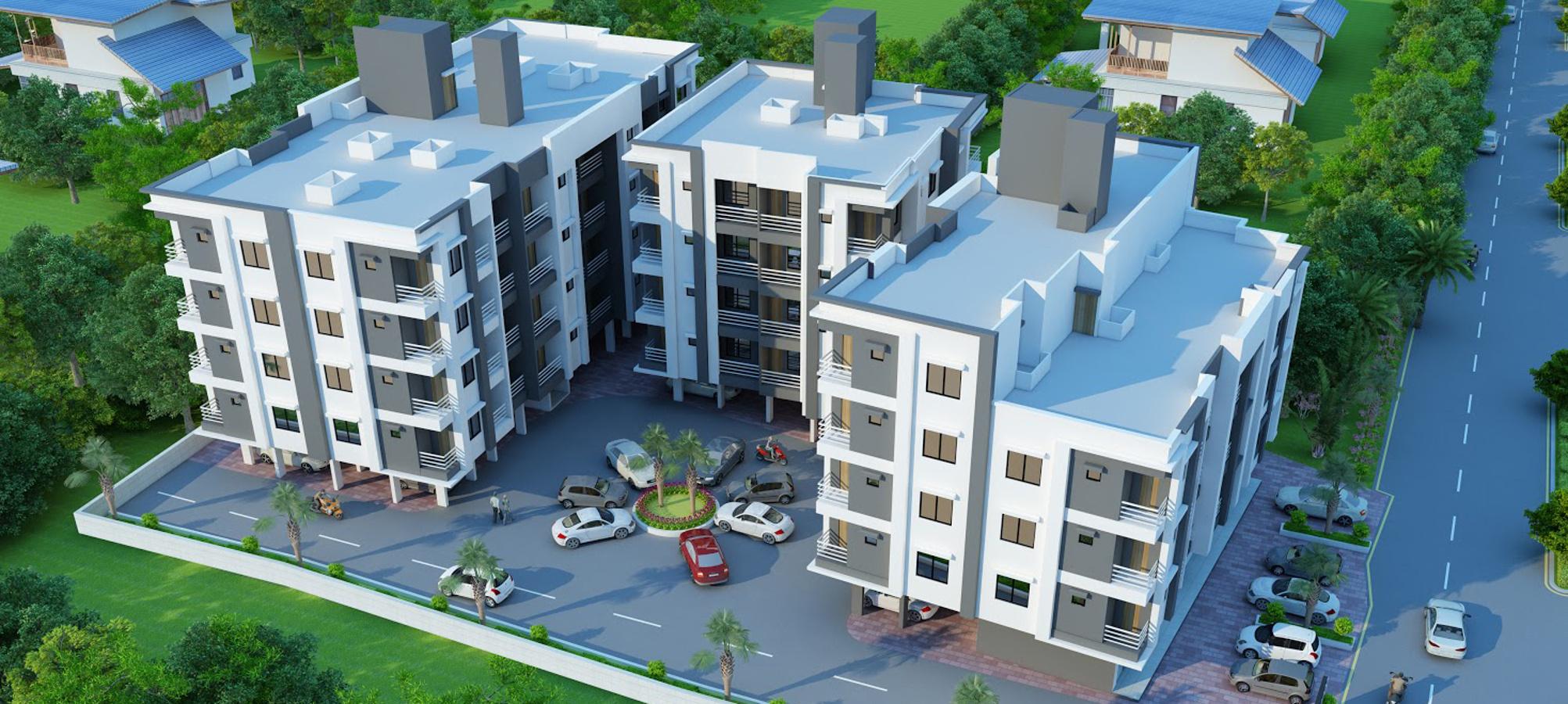 Images for Elevation of Vasundhra Developers Ambika Park