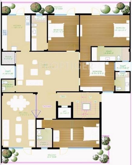 Images for Cluster Plan of Real Sushant Lok II