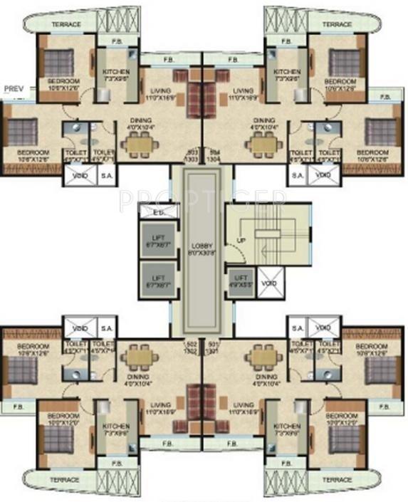 Images for Cluster Plan of Vishwa Siyona