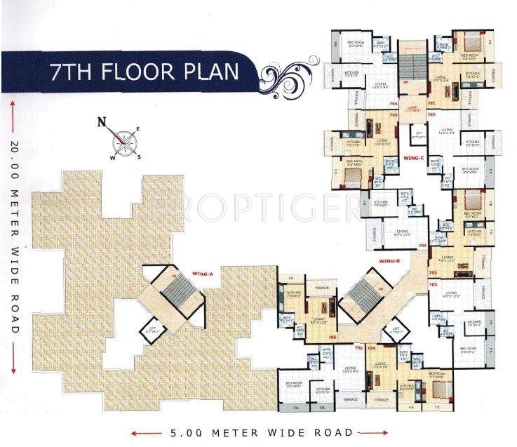 Images for Cluster Plan of Satpanth Kalash Residency
