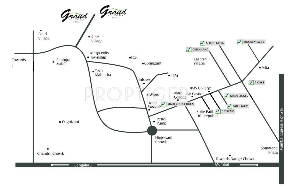 Images for Location Plan of Right Green Grove Phase II