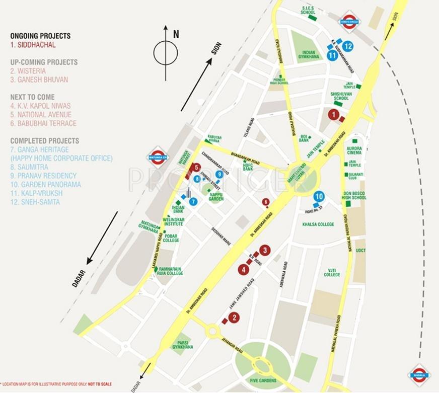 Happy Home Siddhachal Location Plan