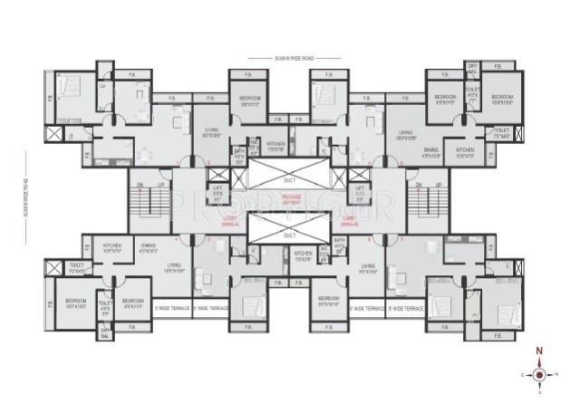 Images for Cluster Plan of Bathija Tulsa Namdev Residency