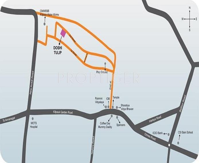 Images for Location Plan of Doshi Tulip