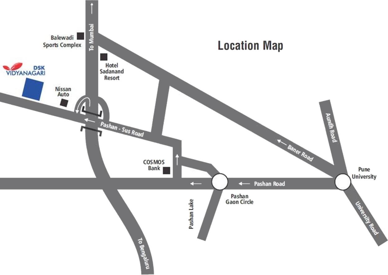 Images for Location Plan of DSK Vidyanagari Phase II