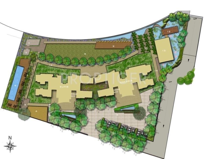  aurum Images for Site Plan of Lodha Aurum