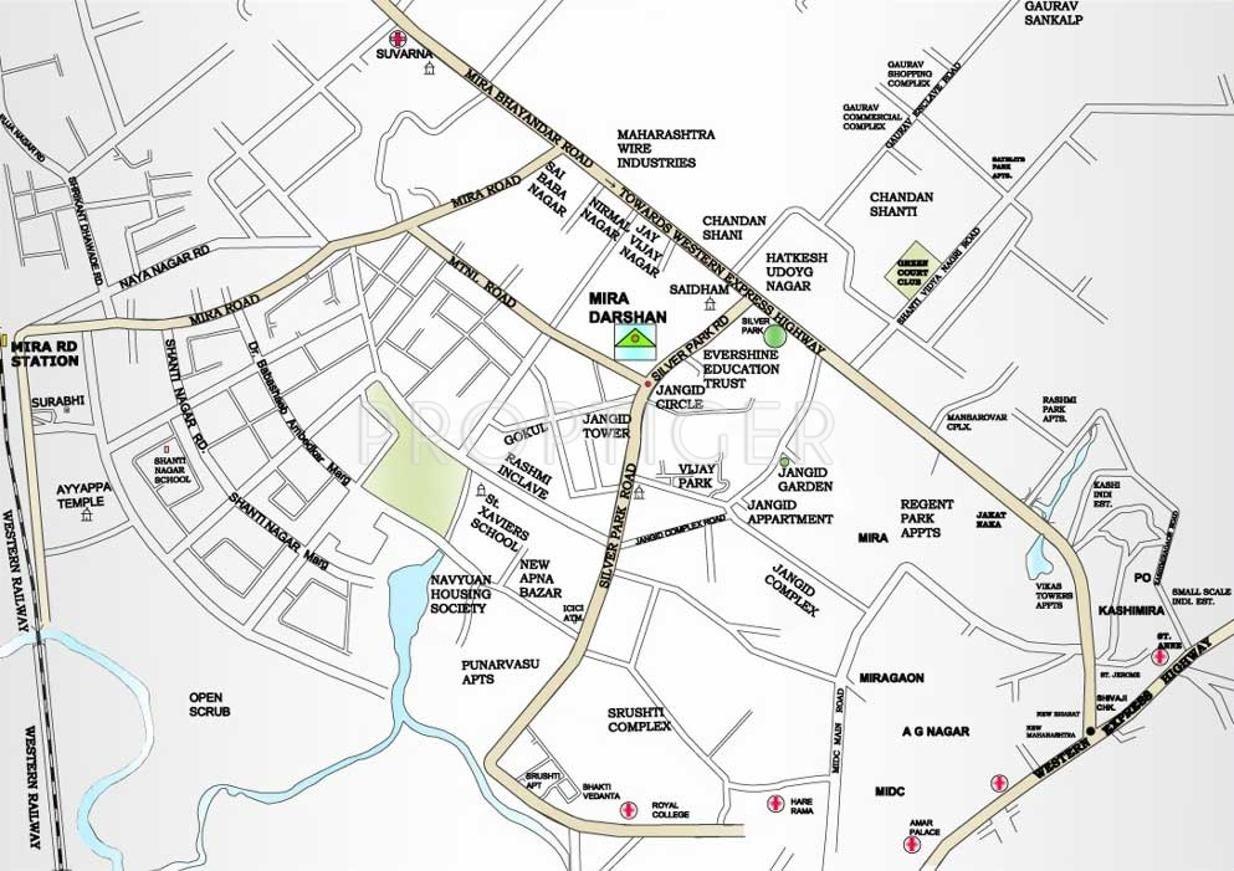 Images for Location Plan of Mayfair Mira Darshan